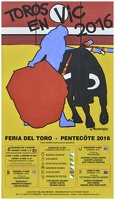 Affiche de la FERIA 2016 œuvre du peintre Fromanger